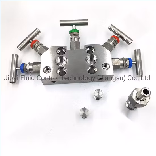 Nai Lok 5-Wege-Ventilverteiler, 5 Ventilverteiler für Rosemount-Messumformer, Edelstahlverteiler