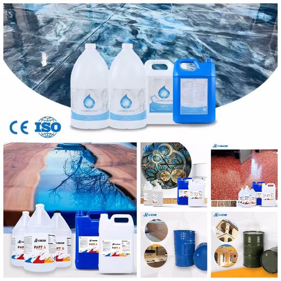 Großhandel Ab Zwei Teile Transparenter, Klarer UV-Epoxidkleber, Glattes, Klares, Flüssiges Epoxidharz